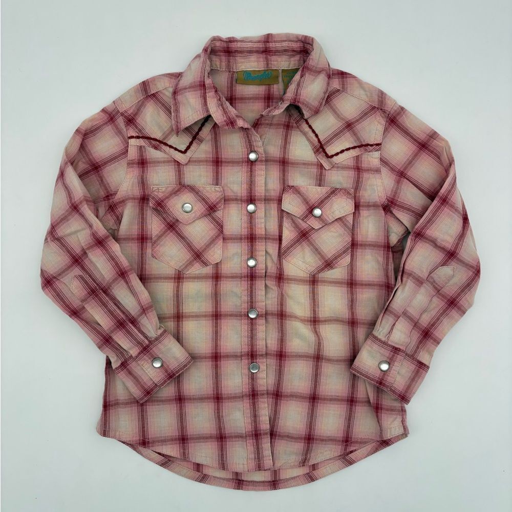 Kids Wrangler Pearl Snap